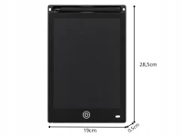 Verk 06415 Grafická tabulka na kreslení se stylusem 12", černá