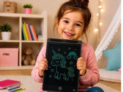 Verk 06415 Grafická tabulka na kreslení se stylusem 12", černá