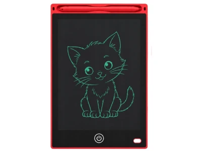 Verk 06415 Grafická tabulka na kreslení se stylusem 12", červená