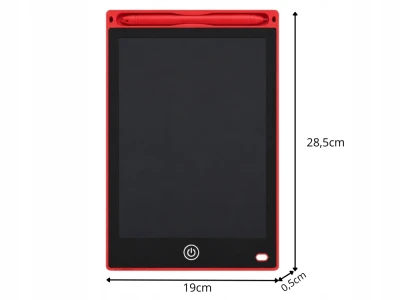Verk 06415 Grafická tabulka na kreslení se stylusem 12", červená