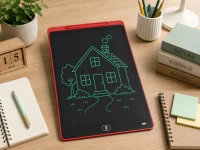 Verk 06416 Grafická tabuľka na kreslenie stylusom, 16", červená