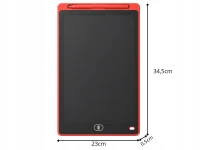 Verk 06416 Grafická tabuľka na kreslenie stylusom, 16", červená