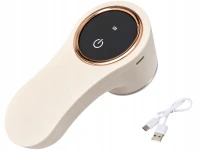 Verk 27764 Akumulátorový odstraňovač chumáčikov, 8 W, USB-C, hnedý