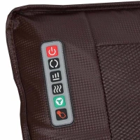 KIK KX2762 Masážna podložka s vyhrievaním a masážou nôh 12/100–240 V, hnedá