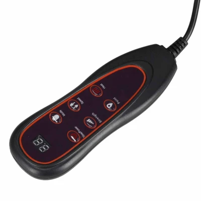KIK KX2762 Masážna podložka s vyhrievaním a masážou nôh 12/100–240 V, hnedá