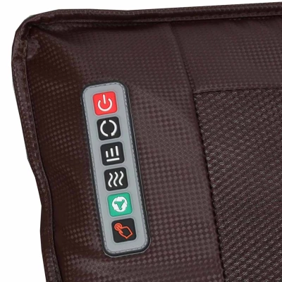 KIK KX2762 Masážna podložka s vyhrievaním a masážou nôh 12/100–240 V, hnedá