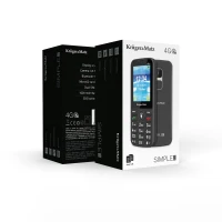 Kruger&Matz KM0924-4G Telefón pre seniorov Simple 924, Dual SIM, Bluetooth, čierny