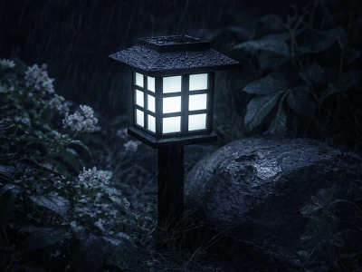 Verk 12401 Solární zahradní LED lampy se senzorem soumraku, sada 6 ks