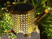 Verk 12407 Zahradní solární LED osvětlení se senzorem soumraku, konvička