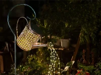 Verk 12407 Zahradní solární LED osvětlení se senzorem soumraku, konvička