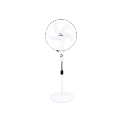 Verk 16049 Stojanový ventilátor s oscilací 40 cm, 3 rychlosti, 112 - 127 cm, bílý