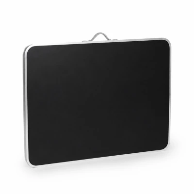 MultiGarden SMI-CT806 Kempingový skládací stůl, 2 police, 120 x 60 cm, černý