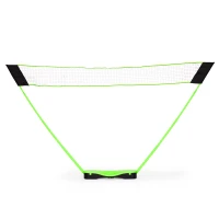 MOVEPRO Badmintonová súprava 300 x 156 cm - skladateľná sieť, 2 rakety, 2 košíky, kufrík