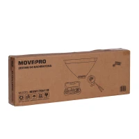 MOVEPRO Badmintonová súprava 300 x 156 cm - skladateľná sieť, 2 rakety, 2 košíky, kufrík