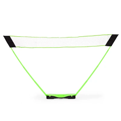 MOVEPRO Badmintonová súprava 300 x 156 cm - skladateľná sieť, 2 rakety, 2 košíky, kufrík