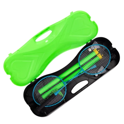 MOVEPRO Badmintonová súprava 300 x 156 cm - skladateľná sieť, 2 rakety, 2 košíky, kufrík