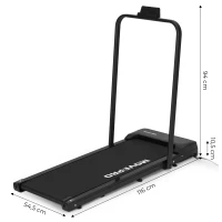 MOVEPRO GB-F3820 Elektrický běžecký pás, skládací, LED displej, 100 kg, 1-10 km/h
