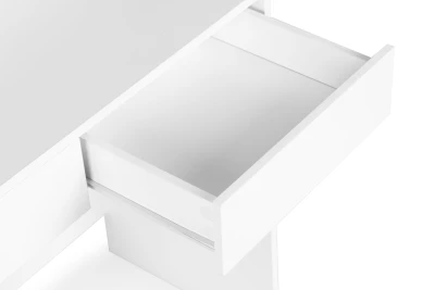 ModernHome ZDT-01 Toaletný stolík so zrkadlom a LED osvetlením, plynulé stmievanie, biely