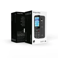 Kruger&Matz KM0924-2G Telefón pre seniorov Simple 924, Dual SIM, Bluetooth, čierny