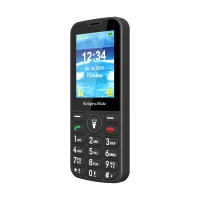 Kruger&Matz KM0924-2G Telefón pre seniorov Simple 924, Dual SIM, Bluetooth, čierny