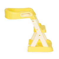 ECOTOYS HA-P23S Dětské sedátko na WC se schůdky, žluté