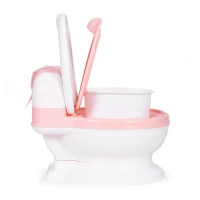 EcoToys HA-P05 Nočník s odnímatelnou vložkou WC prkénka, uzavírací, růžové