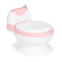 EcoToys HA-P05 Nočník s odnímatelnou vložkou WC prkénka, uzavírací, růžové