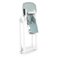 ECOTOYS HA-013 Detská jedálenská stolička, výškovo nastaviteľná, 5-bodové bezpečnostné pásy, zelená