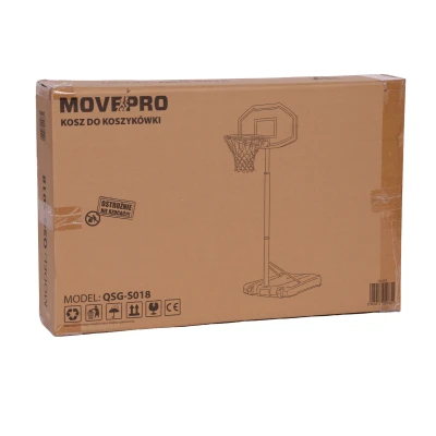 MOVEPRO QSG-S018 Basketbalový kôš - nastaviteľný do výšky 210 cm