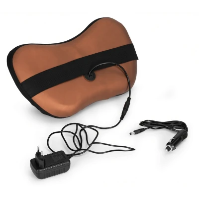 Kaden XB-8081 Masážní polštář s vyhříváním, 4 hlavice, 20 W, hnědý