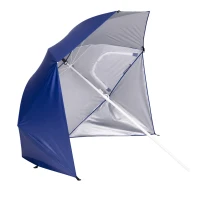 MultiGarden SMI-U200 Slunečník s bočnicemi, nastavitelný 125 - 200 cm, 2 v 1, modrý