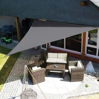 MultiGarden 19191 Plachta proti slunci 4 x 4 x 4 m, šedá