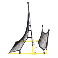 MOVEPRO JSP-DS8030 Futbalový odrazový trenažér 223 x 118 x 89 cm