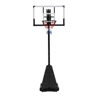MOVEPRO QSG-S255 Nastaviteľný basketbalový kôš s loptou a pumpičkou, 305 cm