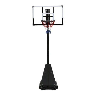 MOVEPRO QSG-S255 Nastaviteľný basketbalový kôš s loptou a pumpičkou, 305 cm