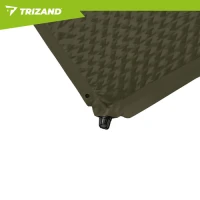 Trizand 28010 Samonafukovací karimatka pro 2 osoby 186 x 130 x 3 cm, khaki