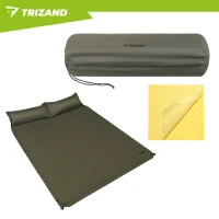 Trizand 28010 Samonafukovací karimatka pro 2 osoby 186 x 130 x 3 cm, khaki
