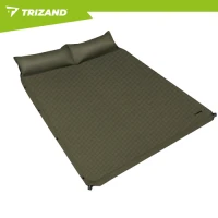 Trizand 28010 Samonafukovací karimatka pro 2 osoby 186 x 130 x 3 cm, khaki