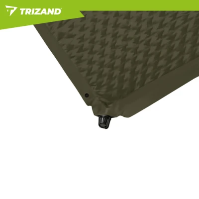 Trizand 28010 Samonafukovací karimatka pro 2 osoby 186 x 130 x 3 cm, khaki