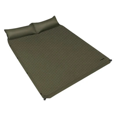 Trizand 28010 Samonafukovací karimatka pro 2 osoby 186 x 130 x 3 cm, khaki