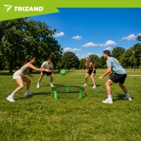 Trizand 27554 Hra na smeč s 3 loptičkami, pumpička, 90 cm 