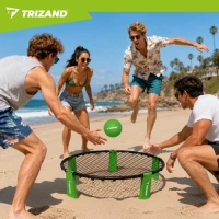 Trizand 27554 Hra na smeč s 3 loptičkami, pumpička, 90 cm 