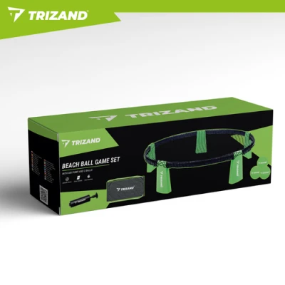Trizand 27554 Hra na smeč s 3 loptičkami, pumpička, 90 cm 