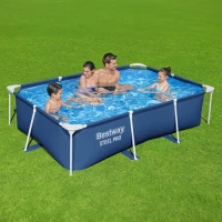 Bestway 56403 Bazén s konstrukcí Steel Pro 2,59 x 1,7 x 0,61 m, modrý