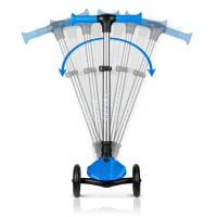 Ricokids 765902 Trojkolová kolobežka na rovnováhu s LED kolieskami Jelly, modrá