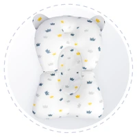 Ricokids 728901 Polštářek do vaničky pro miminka, bílo-modrý