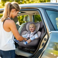 Nukido 710103 Autosedačka Prestige Line ISOFIX, i-Size 40-150 cm, 0-36 kg, šedá