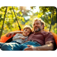 Neo-Sport 1084 Houpačka hnízdo Swingo 105 cm, oranžová
