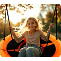 Neo-Sport 1084 Houpačka hnízdo Swingo 105 cm, oranžová