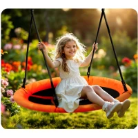Neo-Sport 1084 Houpačka hnízdo Swingo 105 cm, oranžová